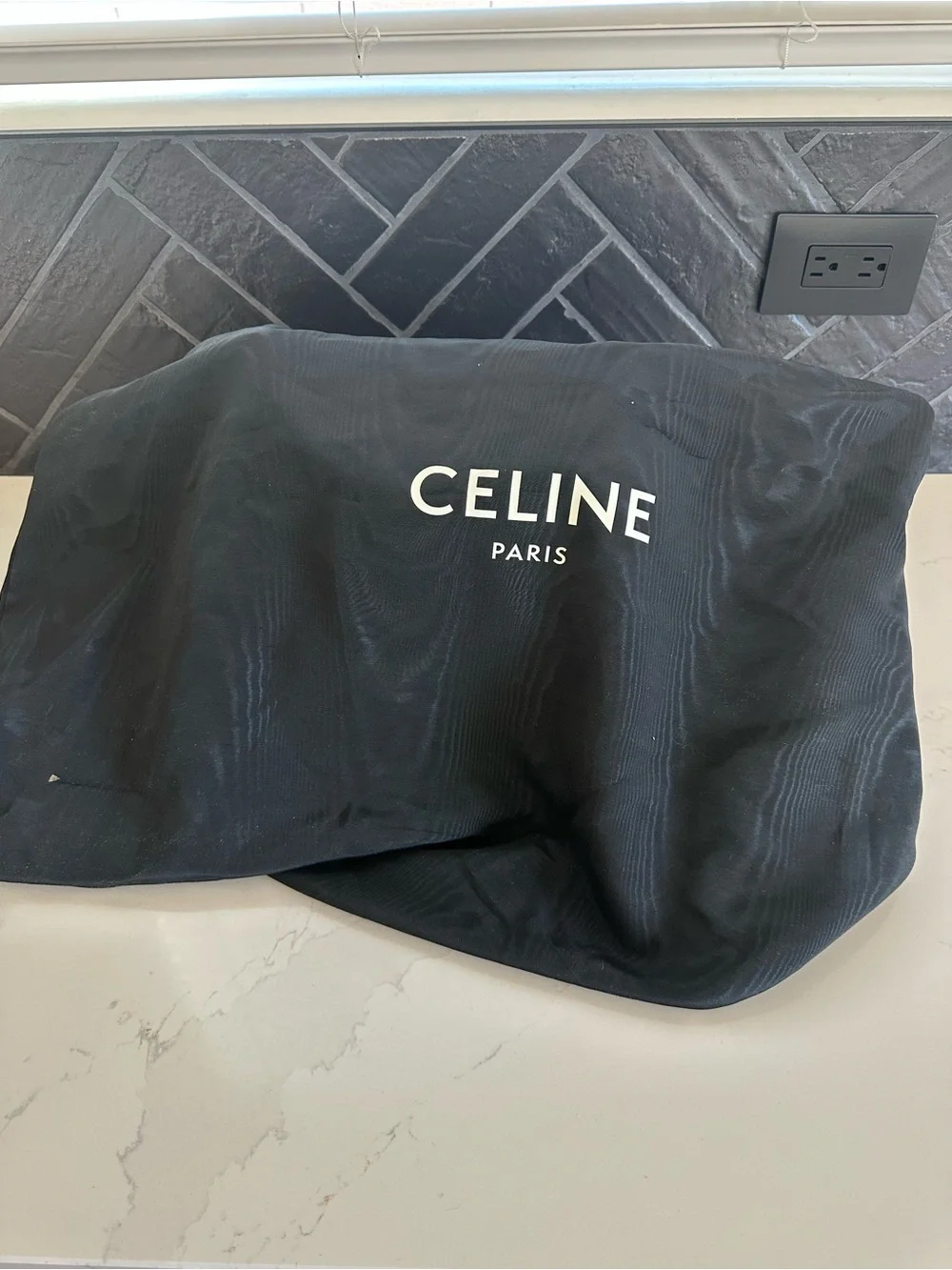 Celine Denim & Leather Trapeze Bag | Rare Vintage Chic - Picture 16 of 16